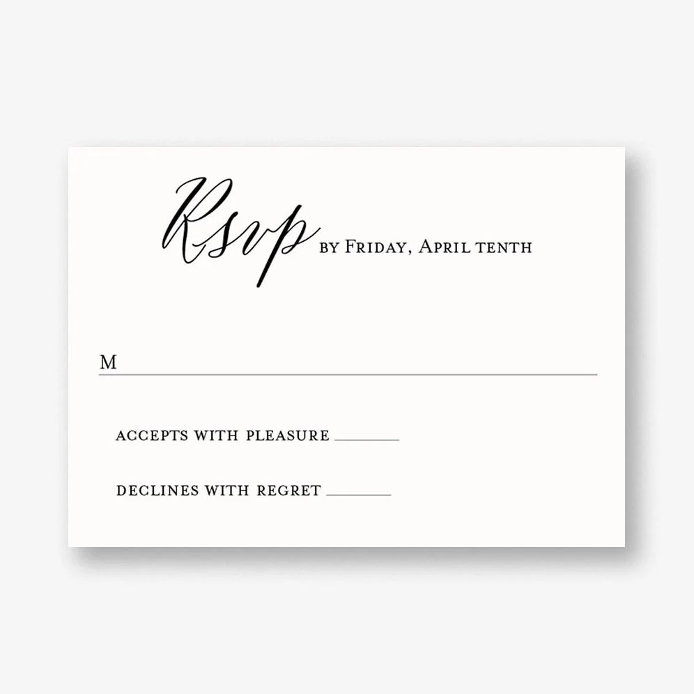 Overlay Response Card