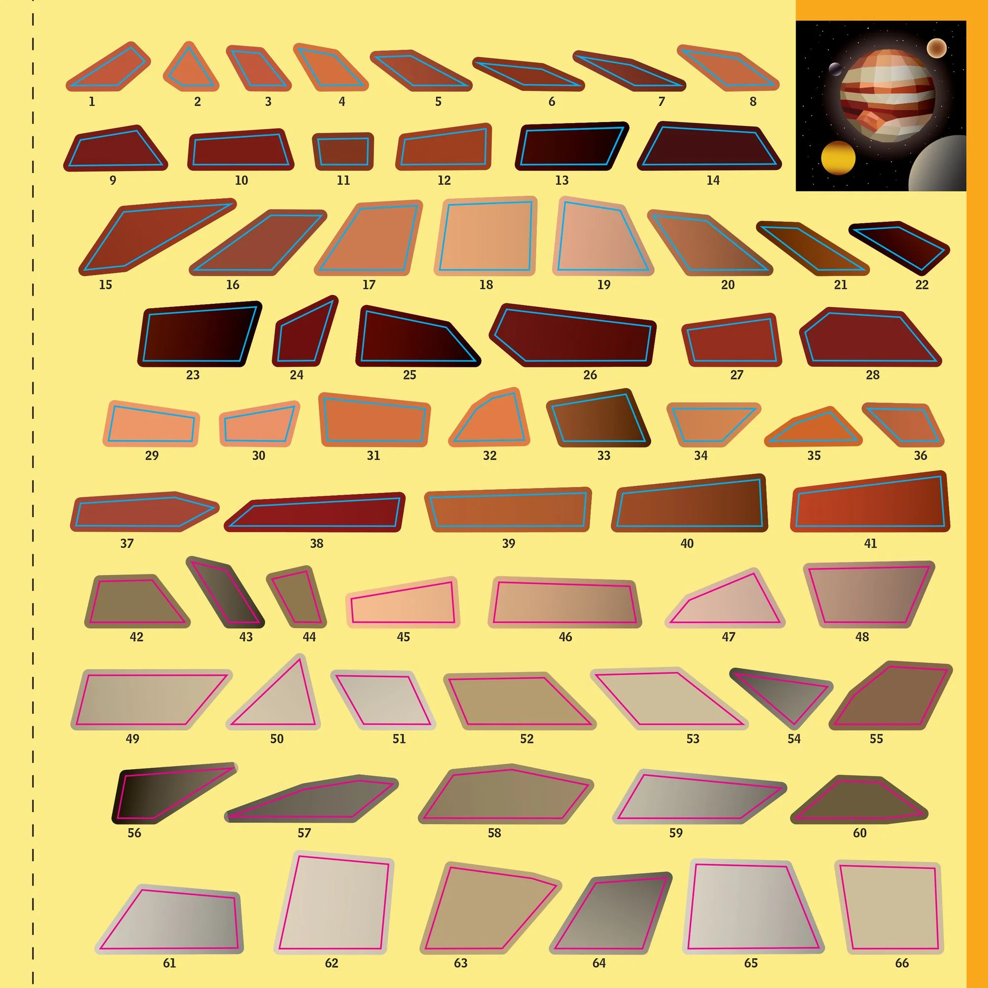Paint by Sticker Kids: Outer Space: Create 10 Pictures One Sticker at a Time! Includes Glow-in-the-Dark Stickers - Image 3