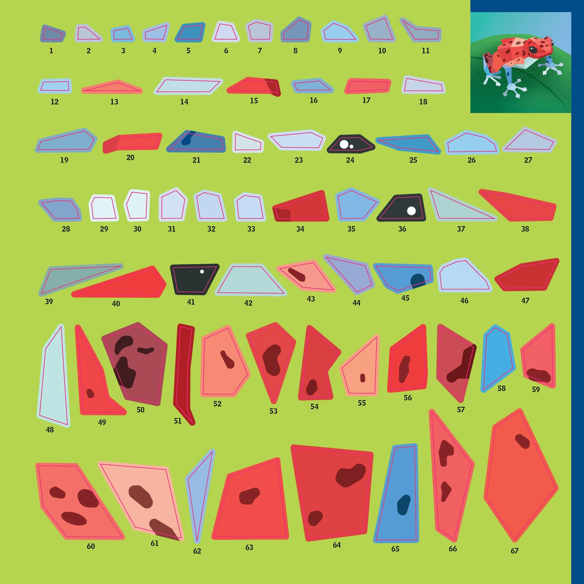 Paint by Sticker Kids: Rainforest Animals - Image 4