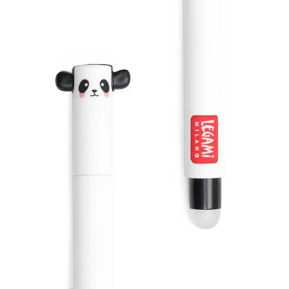 Panda Erasable Gel Pen - Black Ink - Image 4