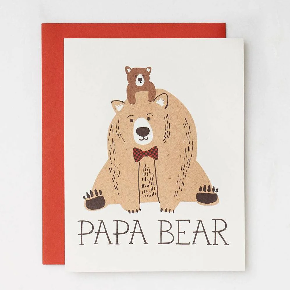 Papa Bear Card