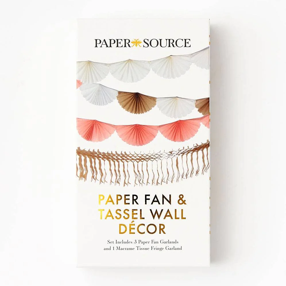 Paper Fan & Tassel Garlands - Image 2