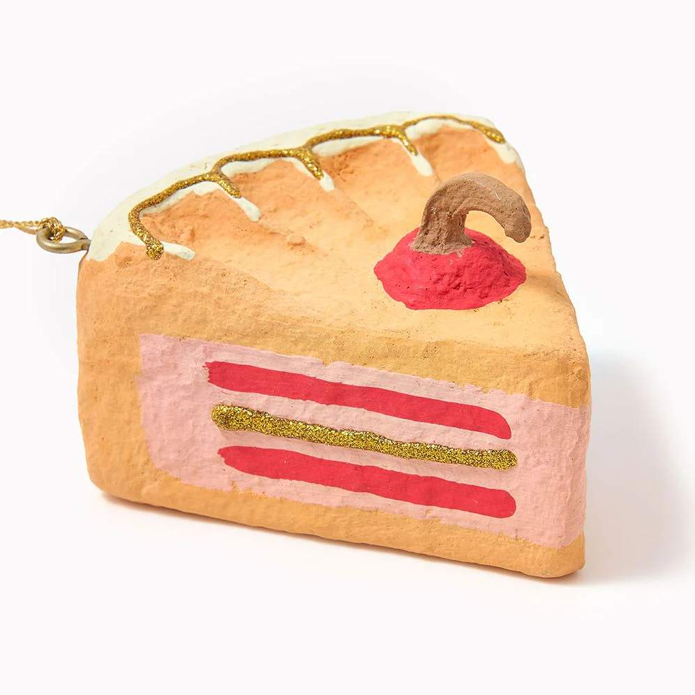 Paper Mache Cake Ornament