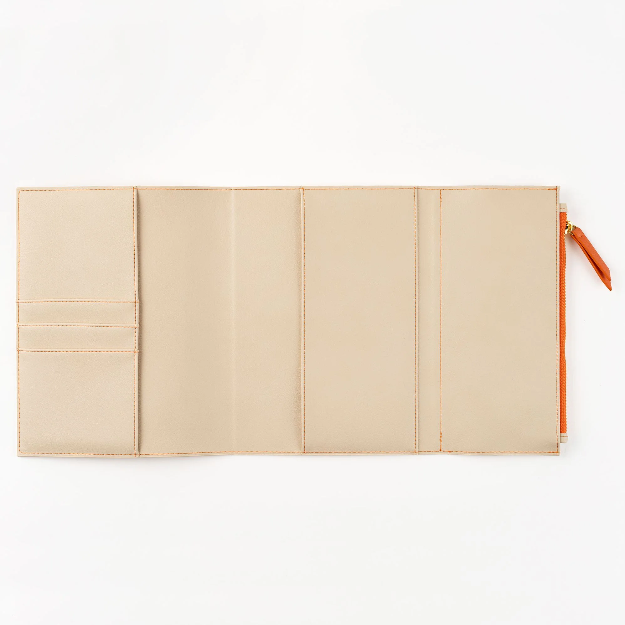 Paper Source A5 Journal Cover Clutch - Beige/Orange - Image 2