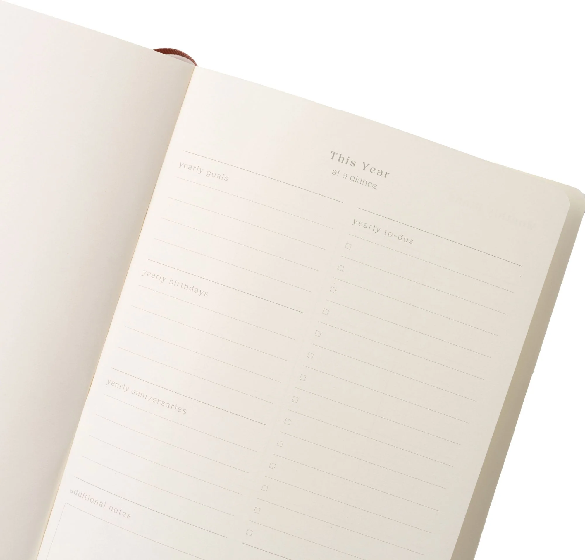 Paper Source A5 Weekly Vertical Undated Planner Pages - Image 4