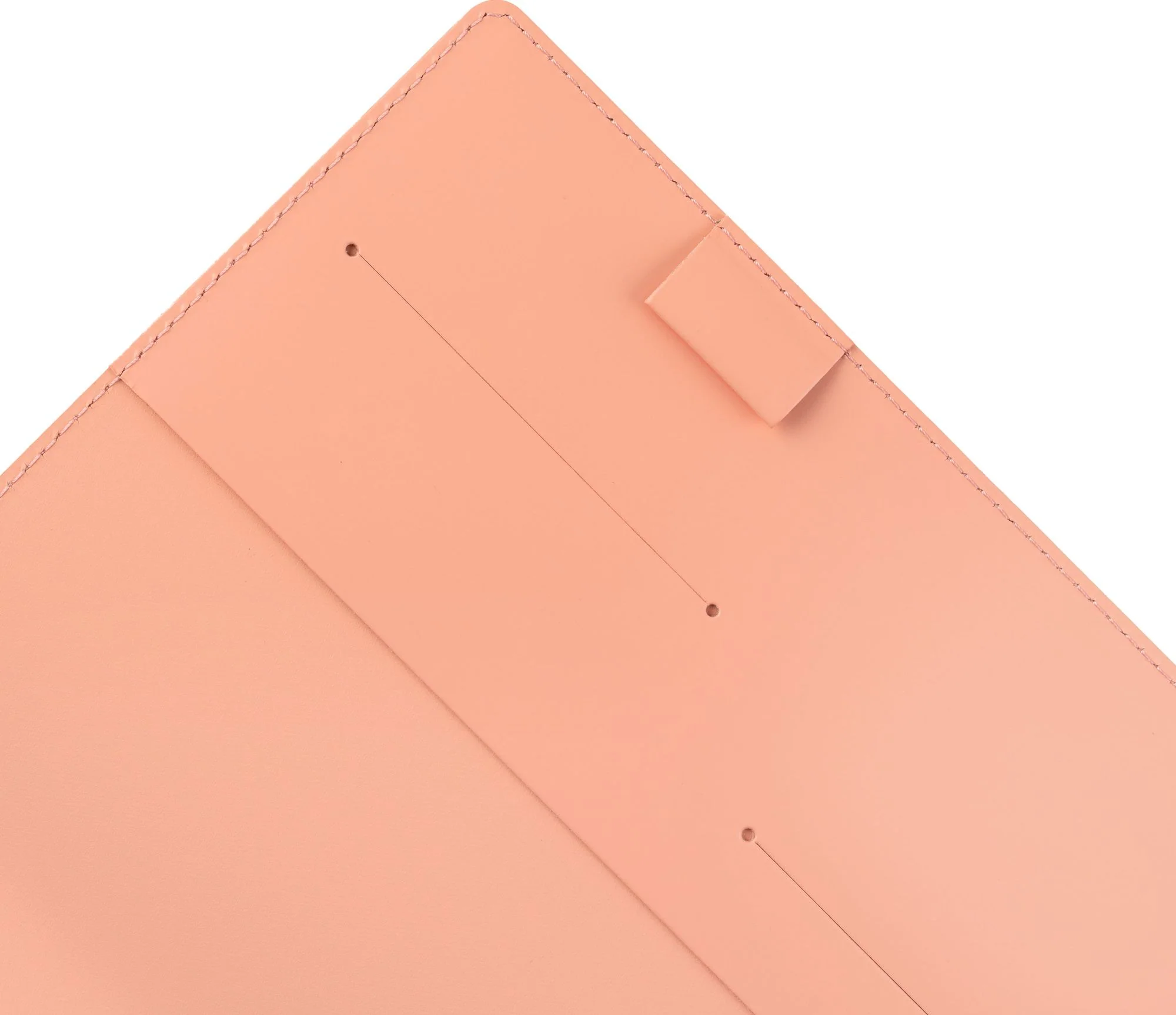 Paper Source Peach Leather Refillable A5 Journal Cover - Image 6