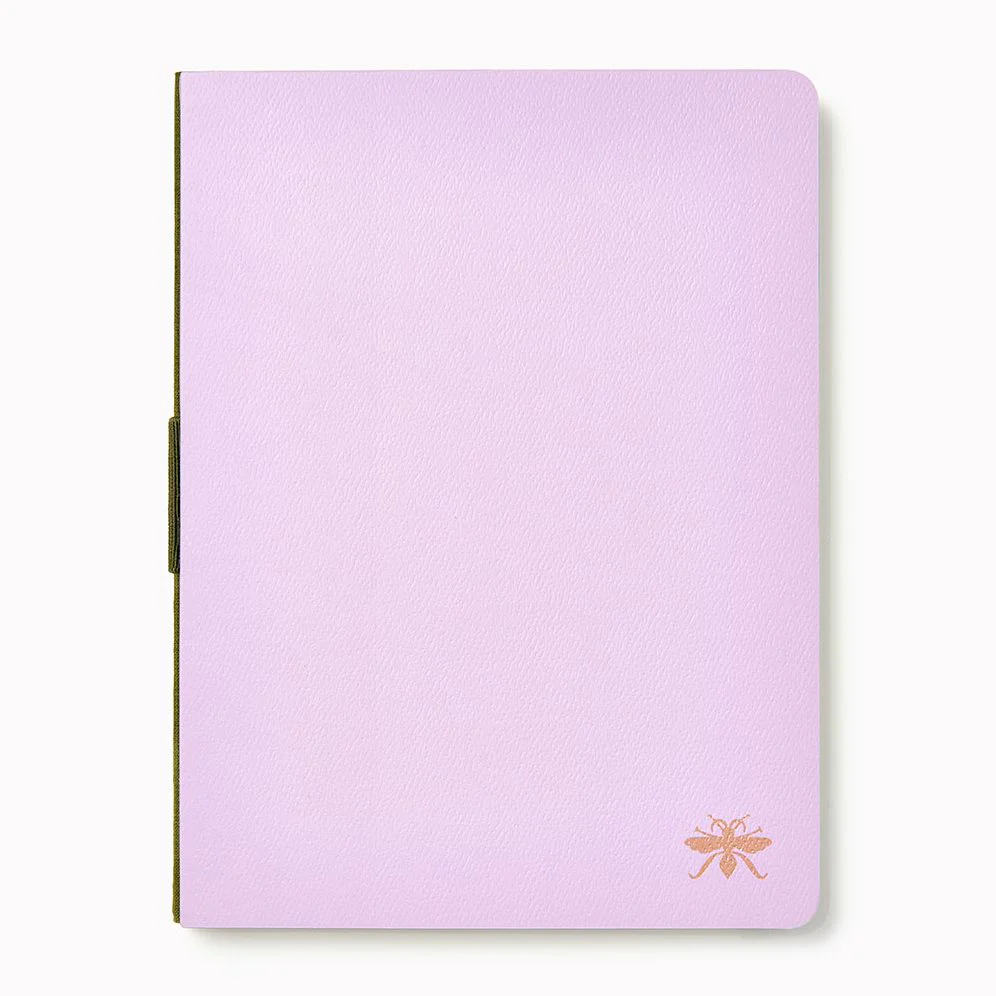 Paper Wasp Dusty Purple Lined Coptic Journal - Limited Edition - Image 2