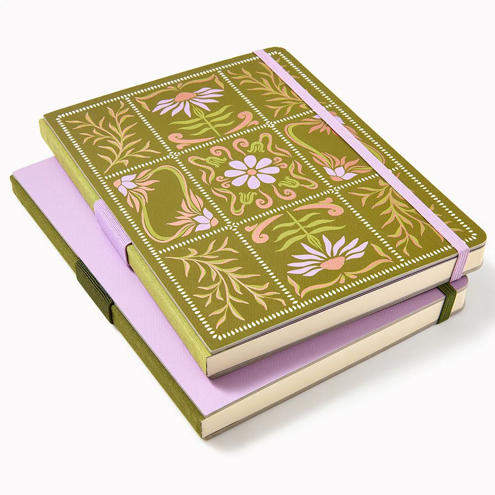 Paper Wasp Dusty Purple Lined Coptic Journal - Limited Edition - Image 5