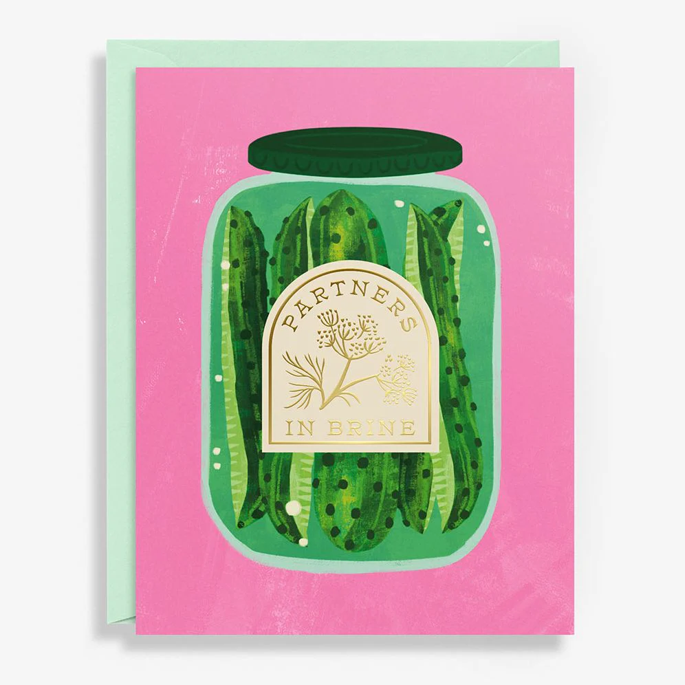 Partners in Brine Fiendship Card
