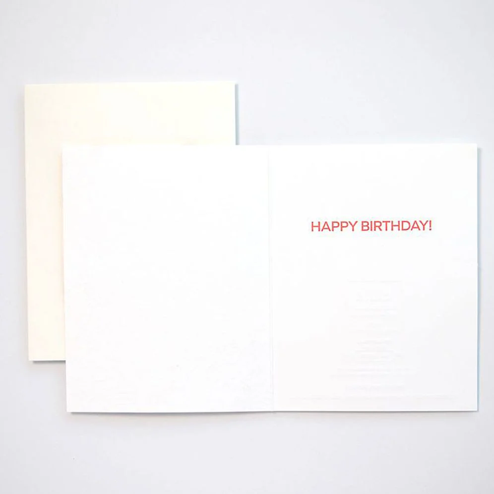 Party Hats and Cakes Birthday Card - Image 2