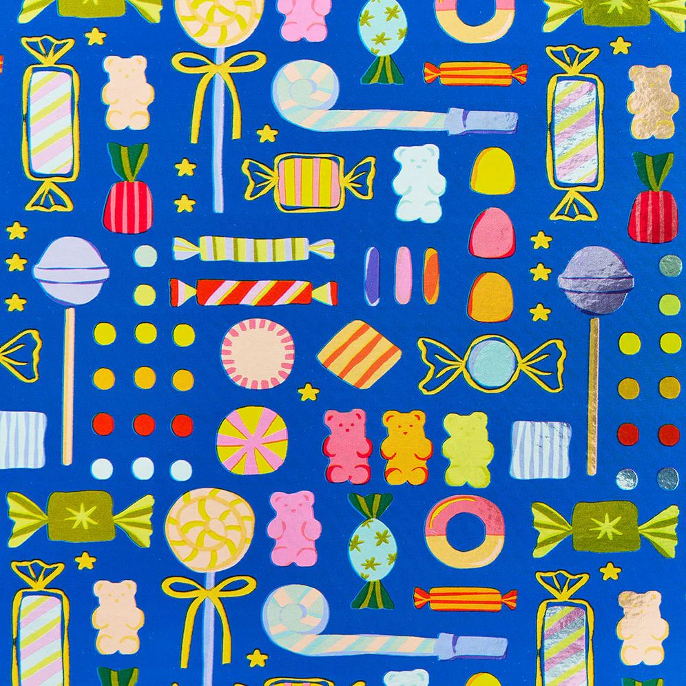 Party Treats Blue Roll Wrap - Image 2