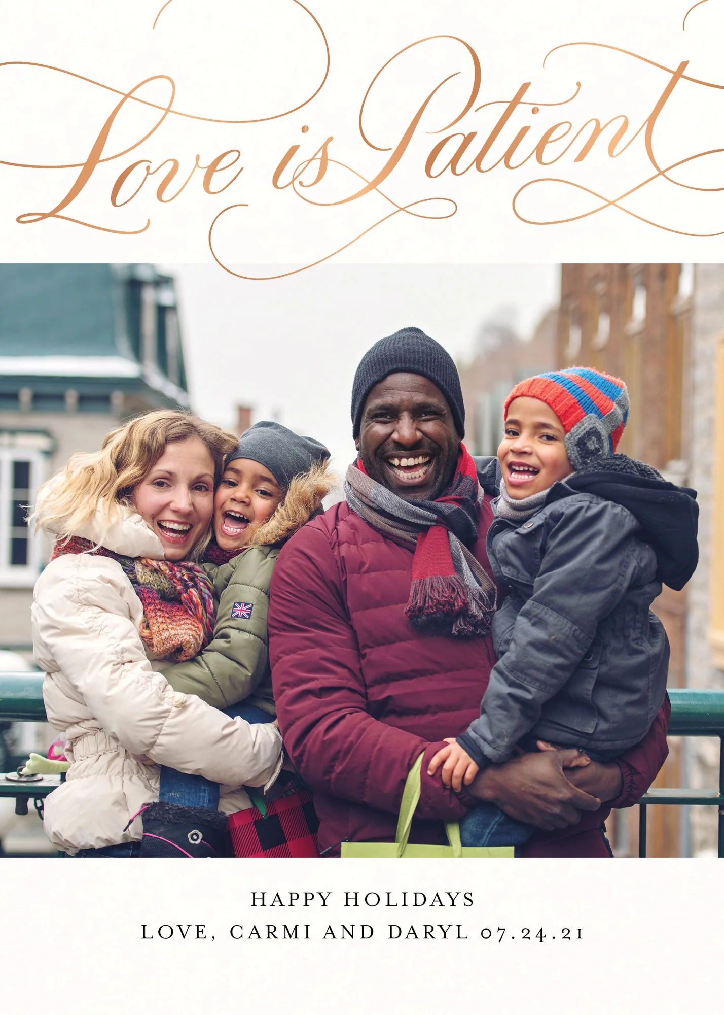 Patient Love Holiday Photo Card - Image 3