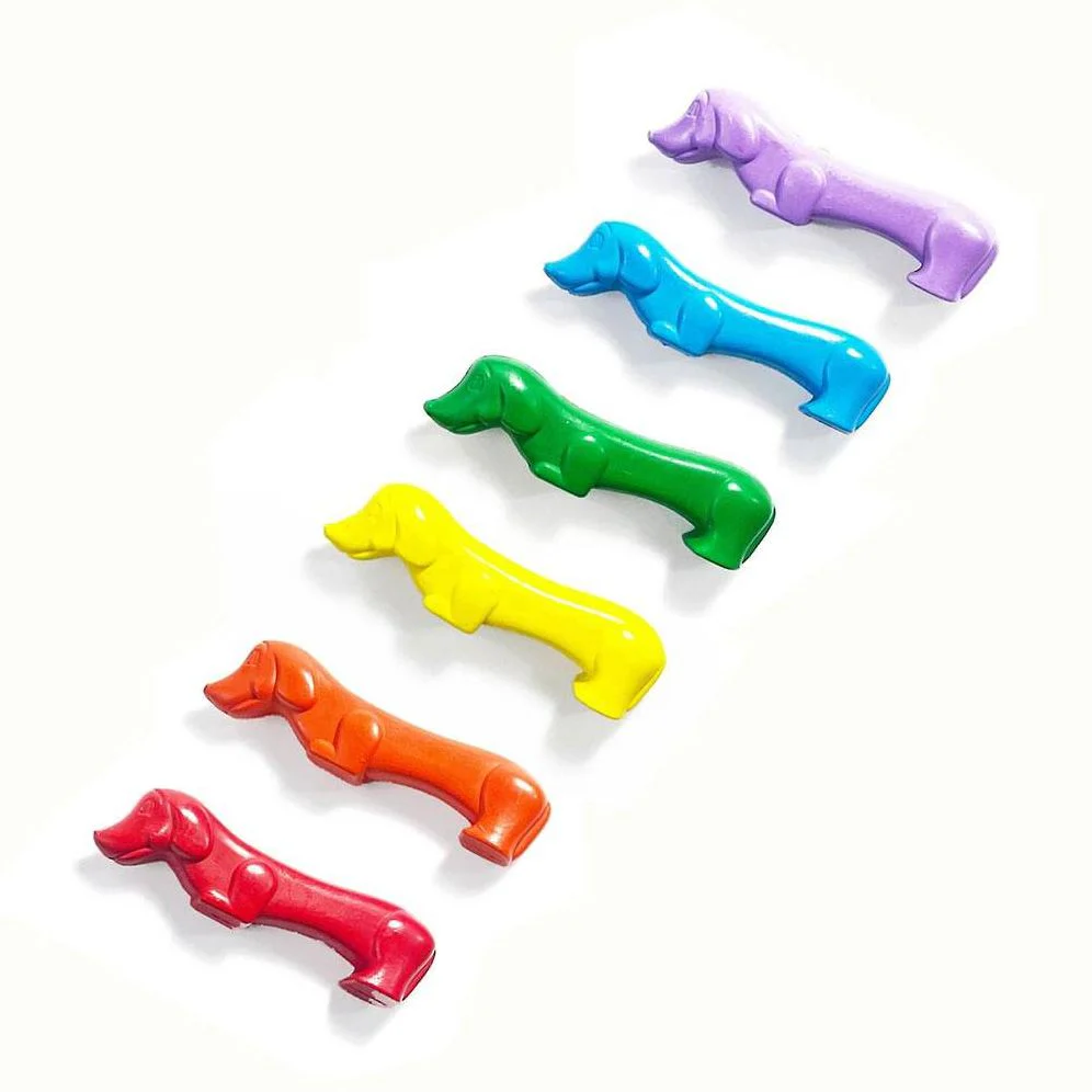 Pawsome Pups Dog Crayons - Set of 6 - Image 2