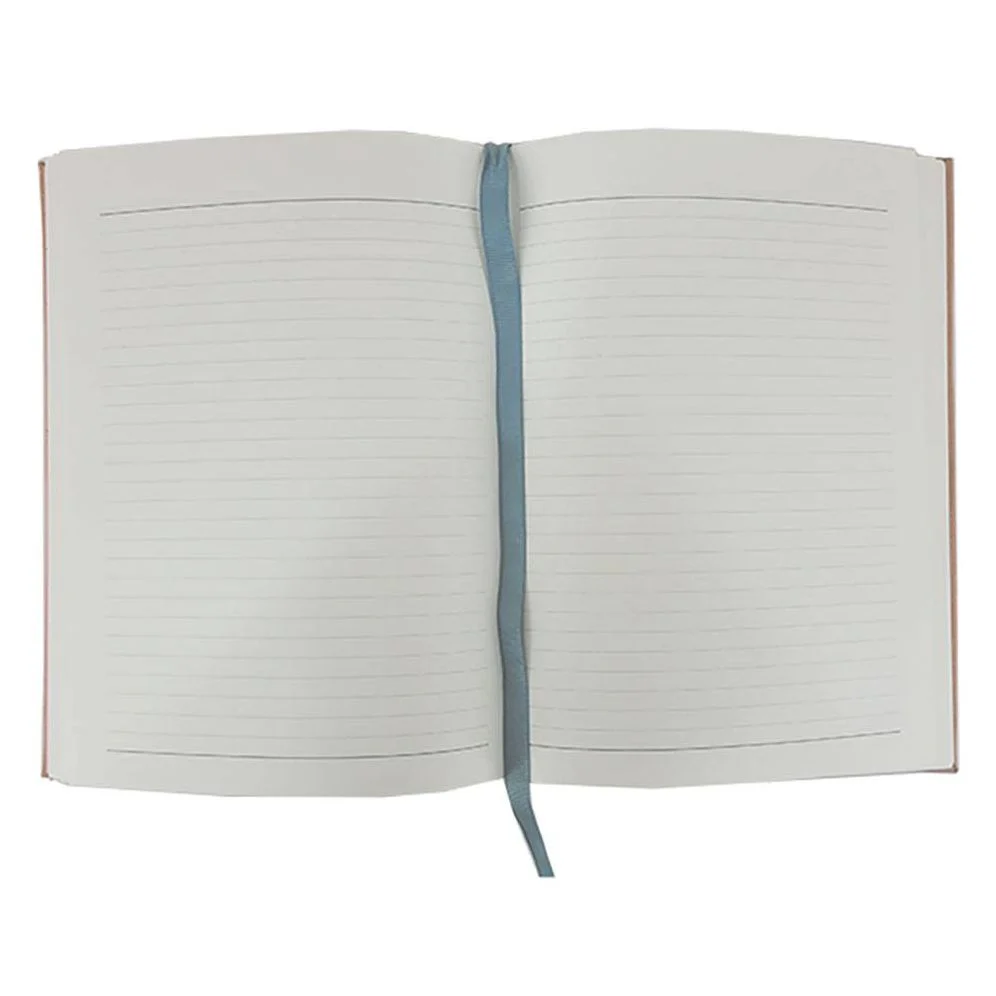 Peach Woven Leather Journal - Image 6