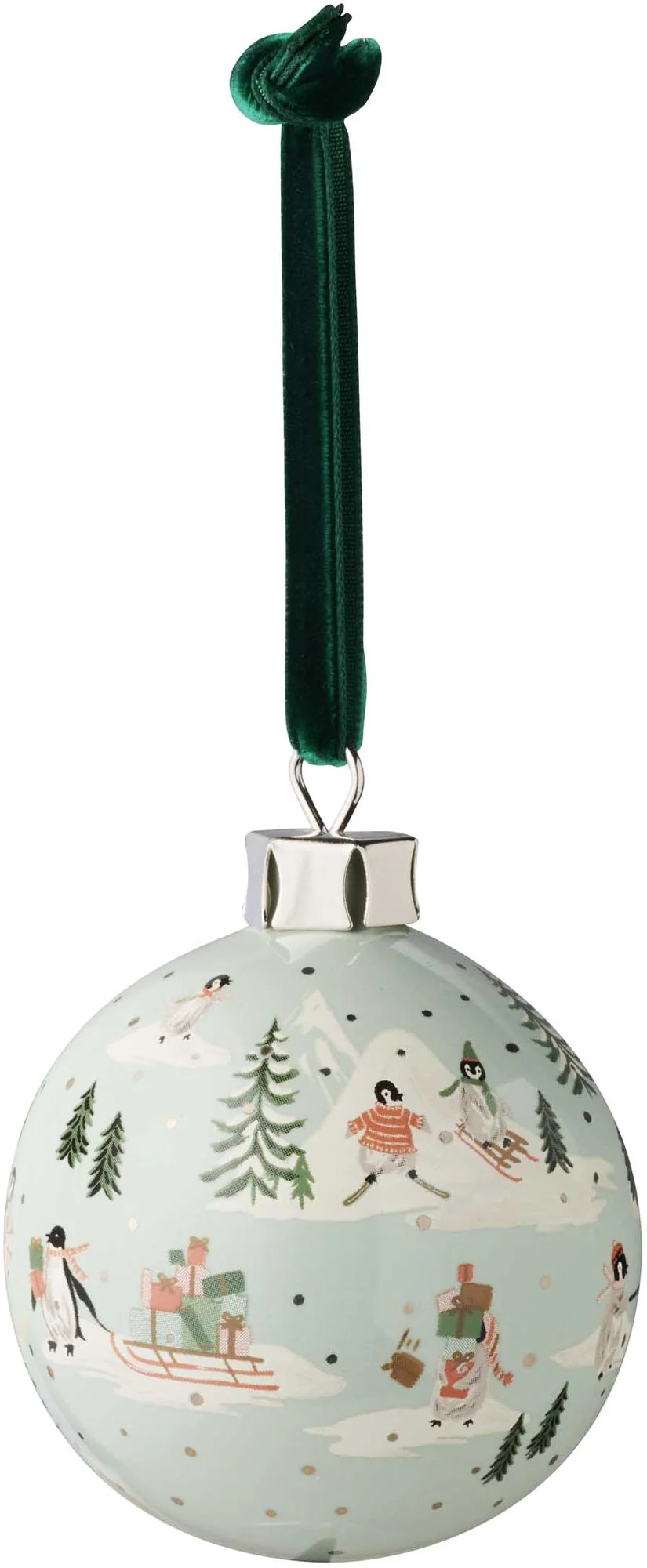Penguin Village Porcelain Ornament - Image 2