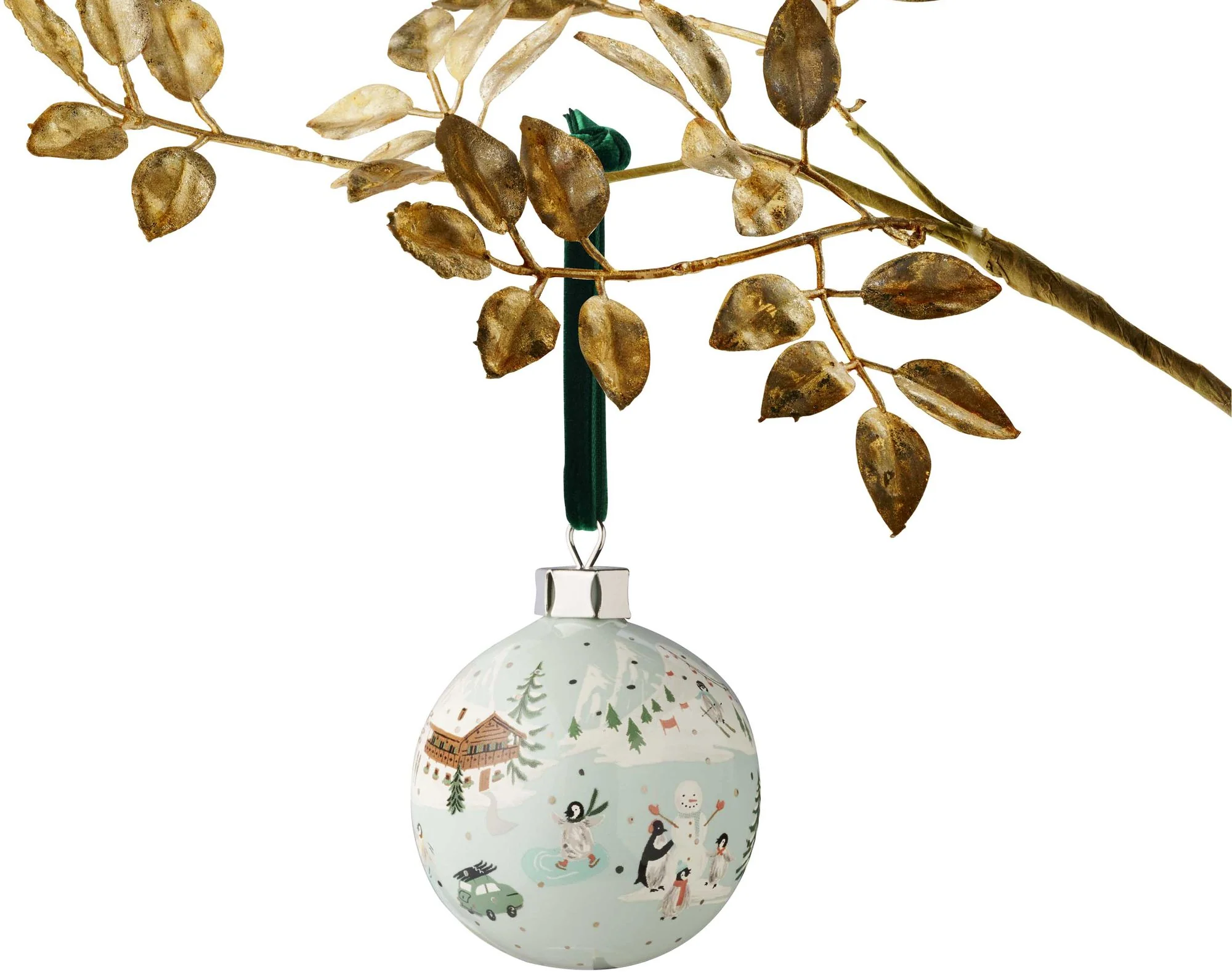 Penguin Village Porcelain Ornament - Image 3
