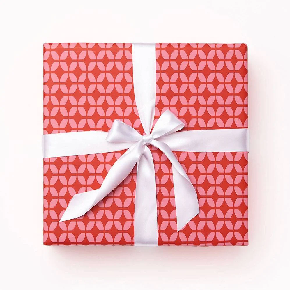 Pink & Blue Reversible Wrapping Paper - Image 4