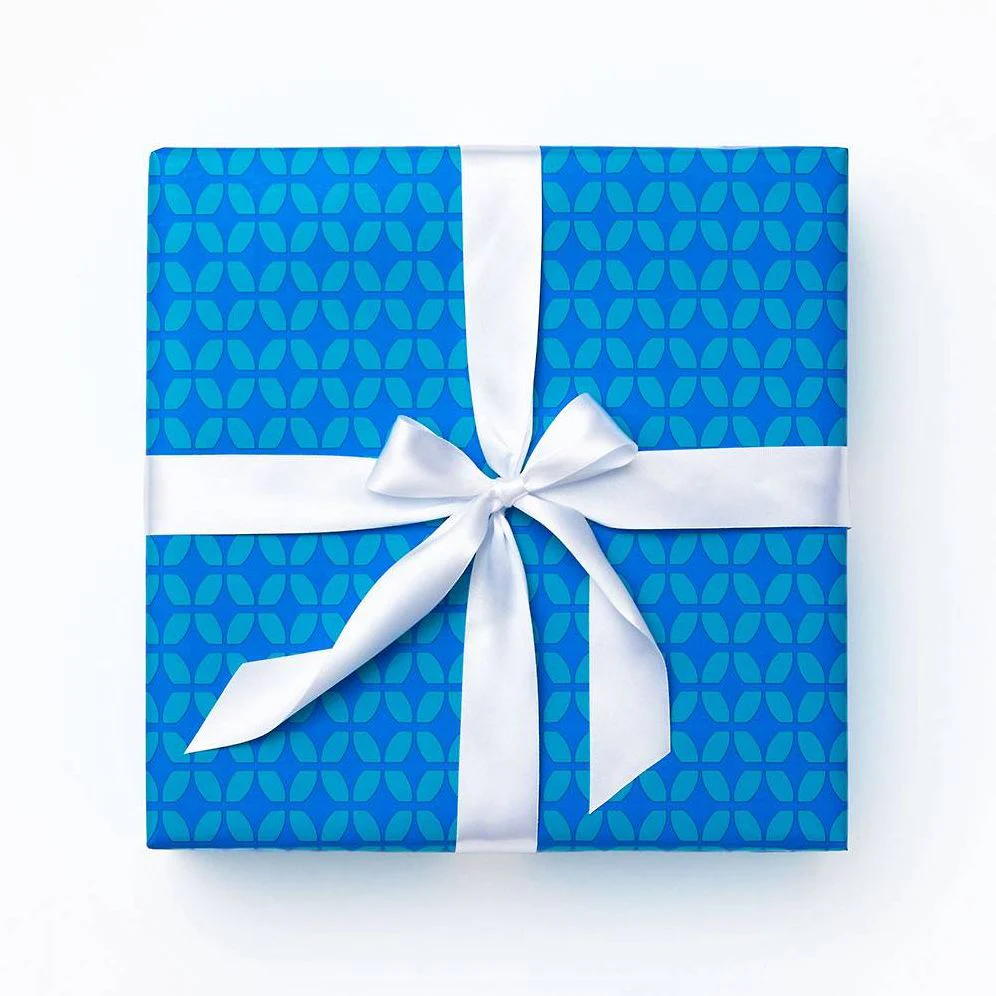 Pink & Blue Reversible Wrapping Paper - Image 6