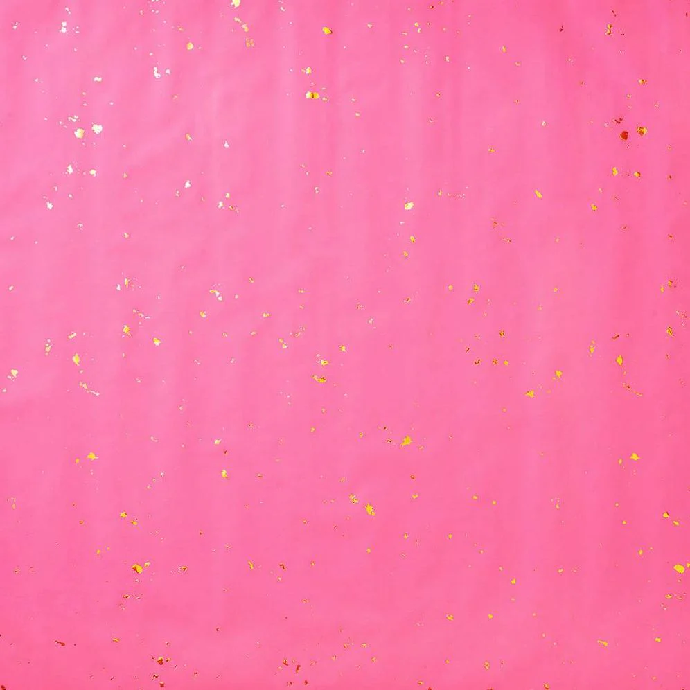 Pink & Gold Fleck Stone Wrapping Paper