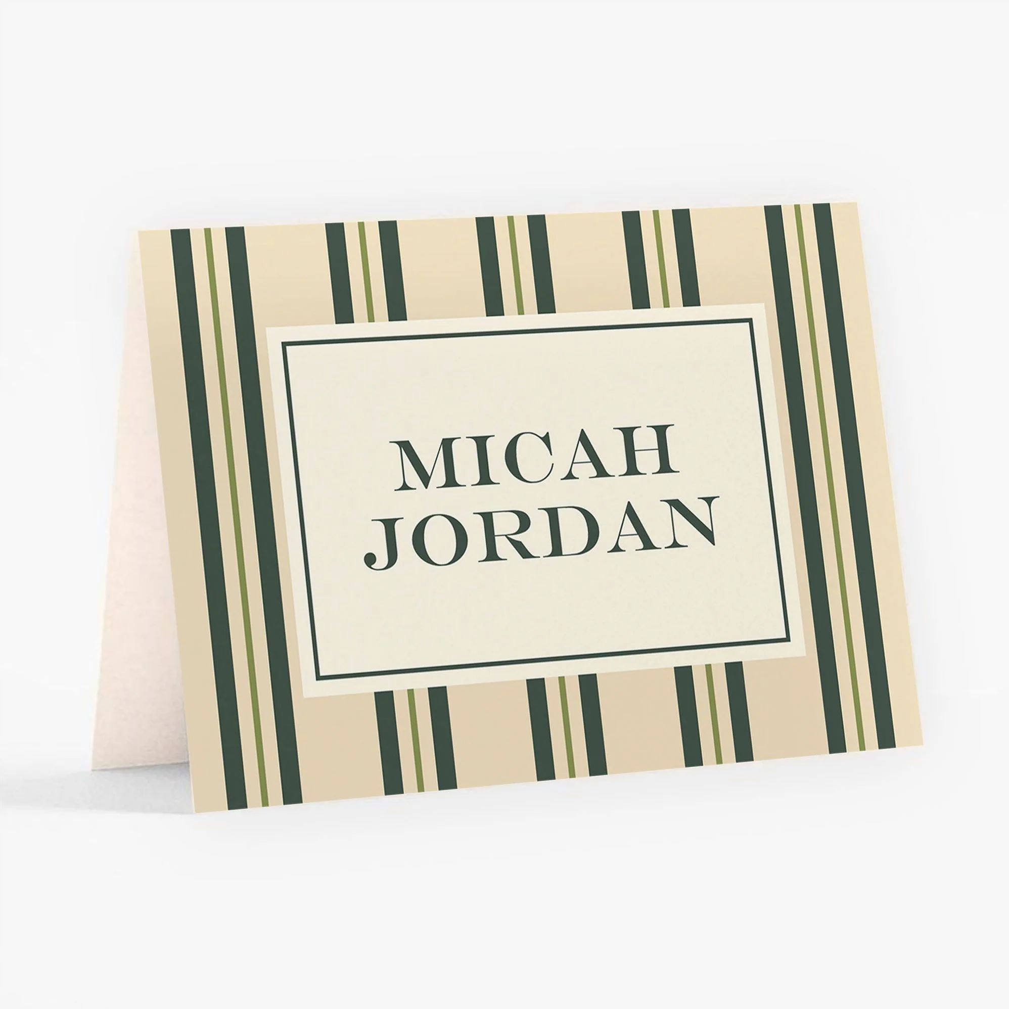 Pinstripe Bar Mitzvah Stationery - Image 6