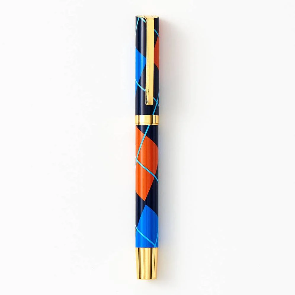 Plaid Boxed Ball Point Pen - Image 4