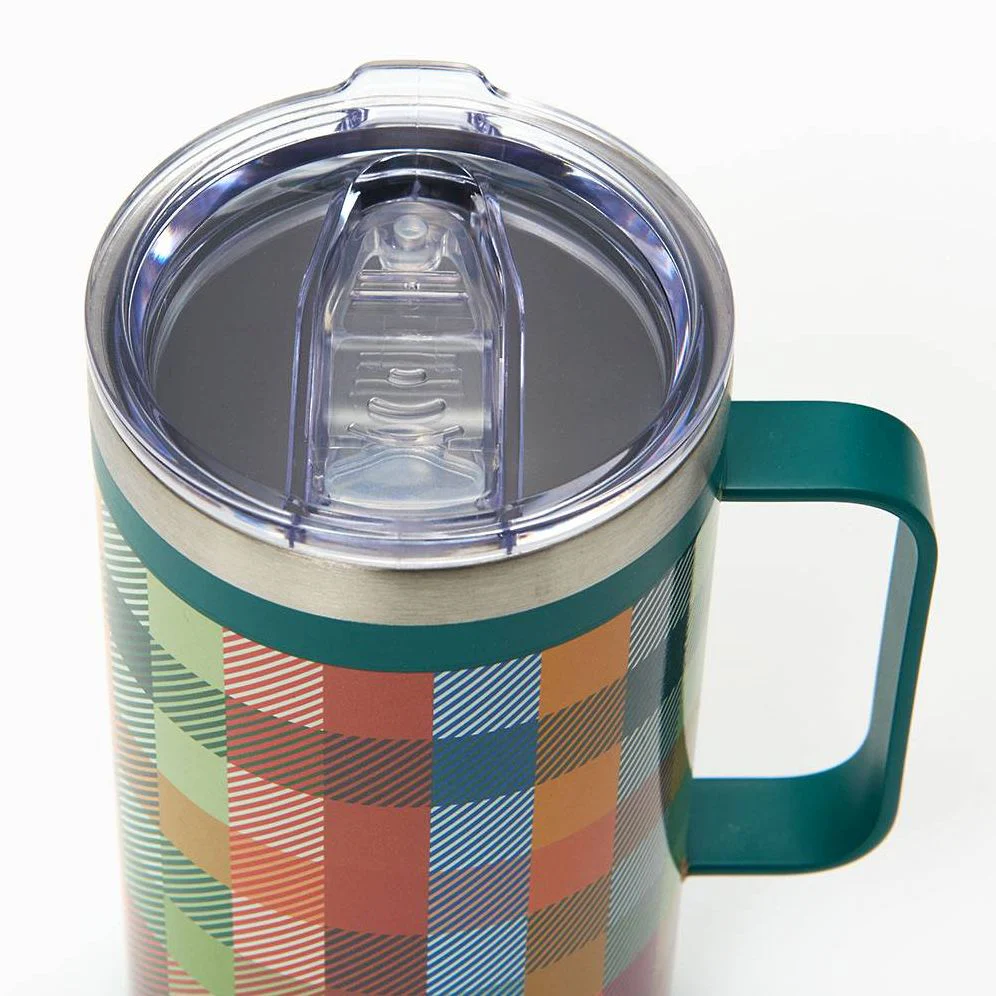 Plaid Travel Mug - Image 2