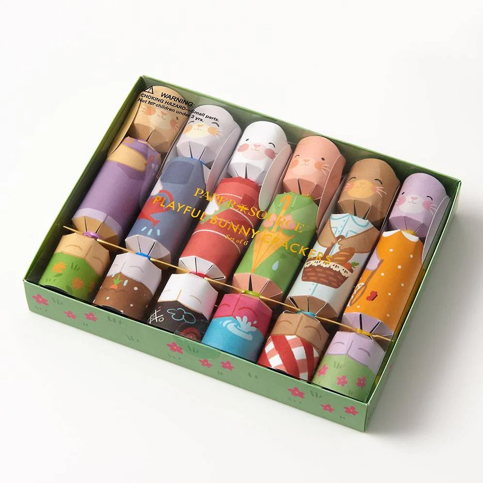 Playful Bunny Party Crackers - Image 4