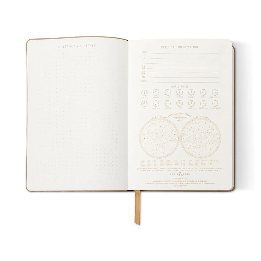 Plum Vegan Suede Journal 6" x 8" - Image 2