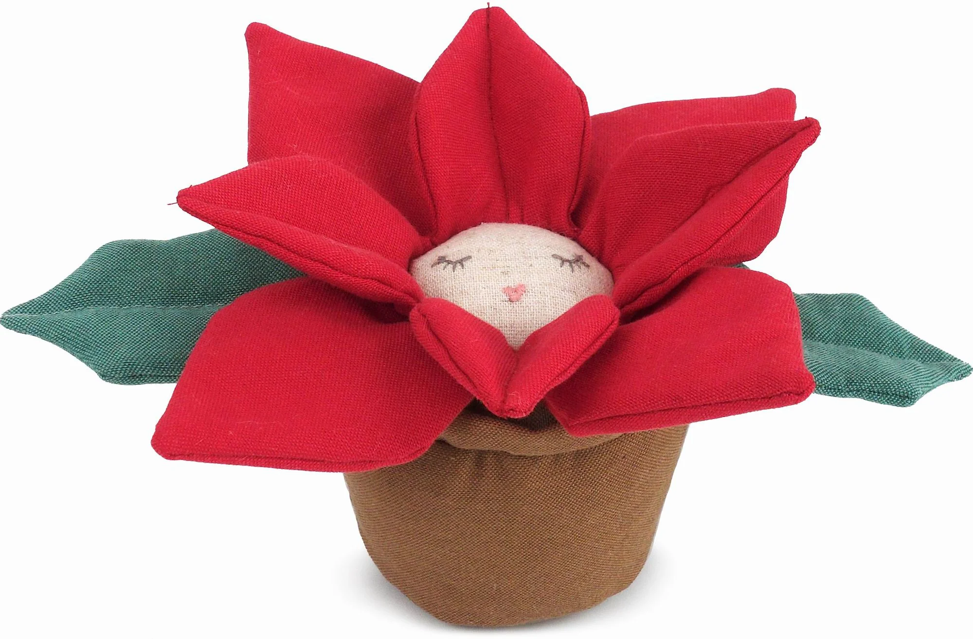Pointsettia Holiday Plush - Image 2