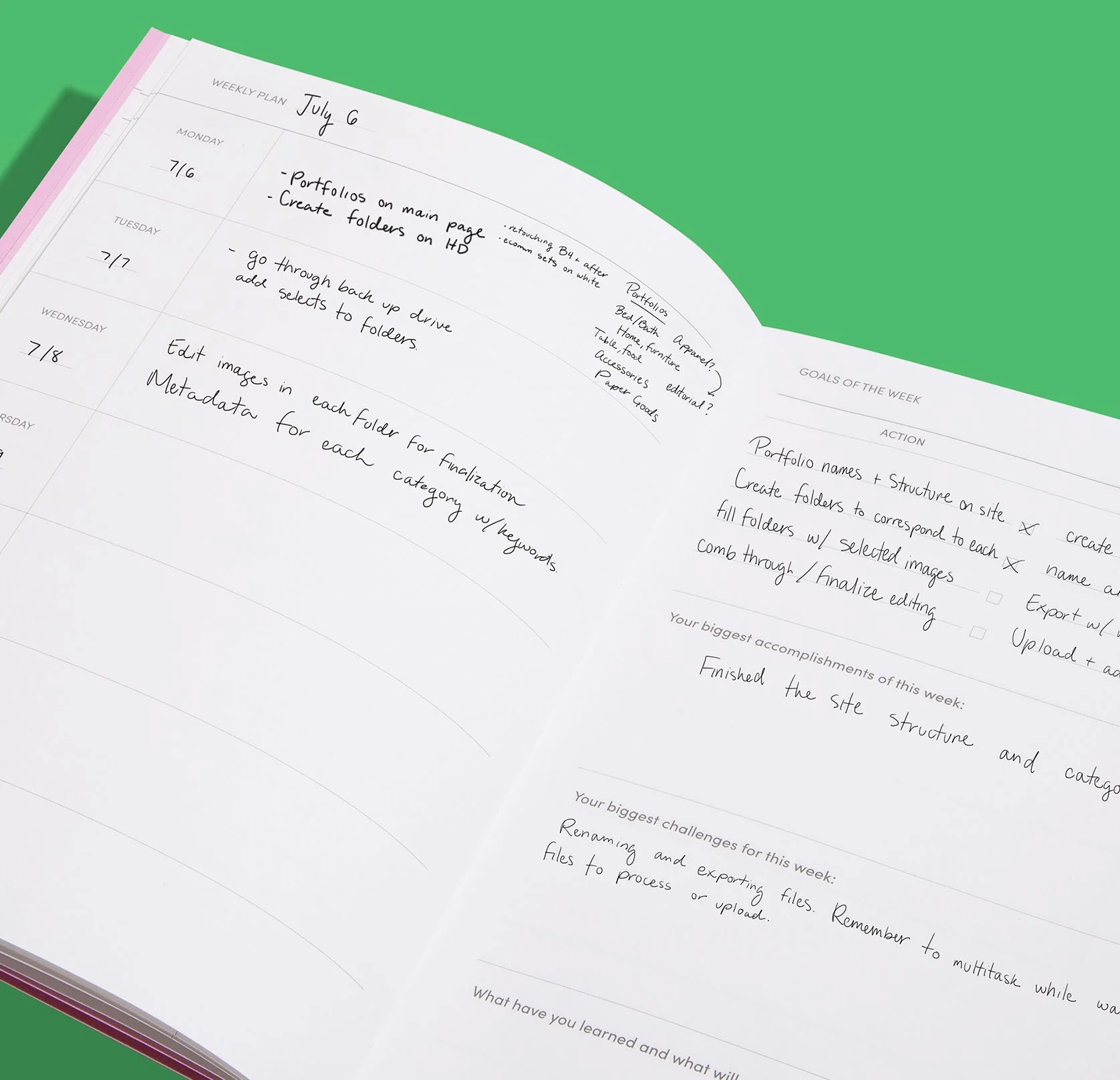 Poketo Quarterly Goal Planner - Image 5