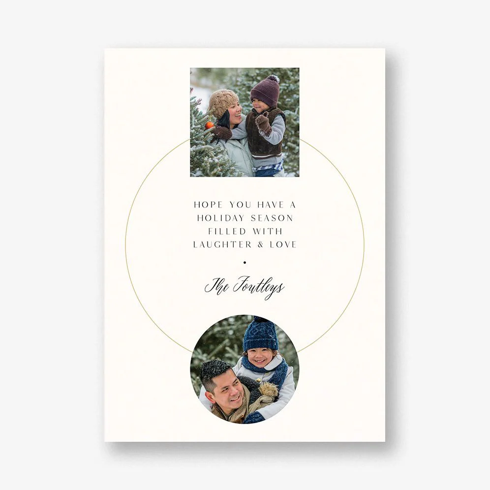 Poles Holiday Photo Card