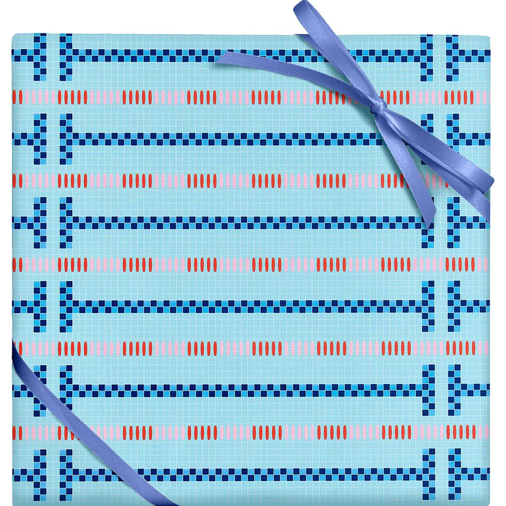 Pool Wrapping Paper