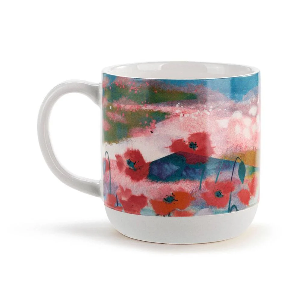 Poppy Floral Art Mug - Image 8