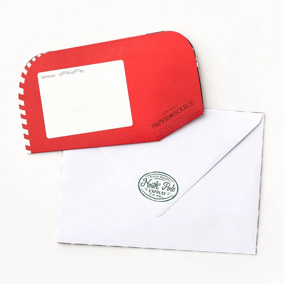 Popup Letters To Santa Christmas Card - Image 3