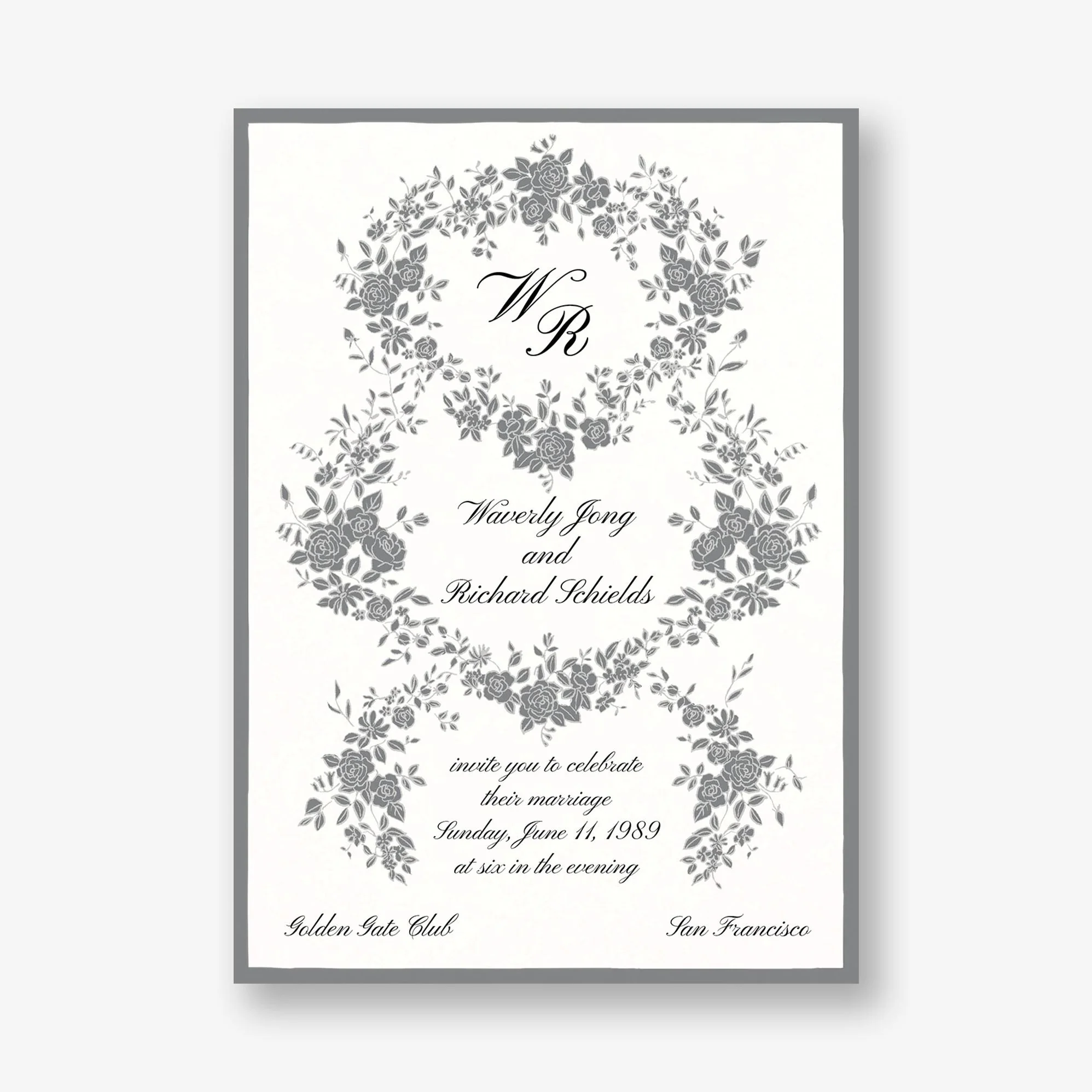 Precious Meadow Wedding Invitation - Image 2