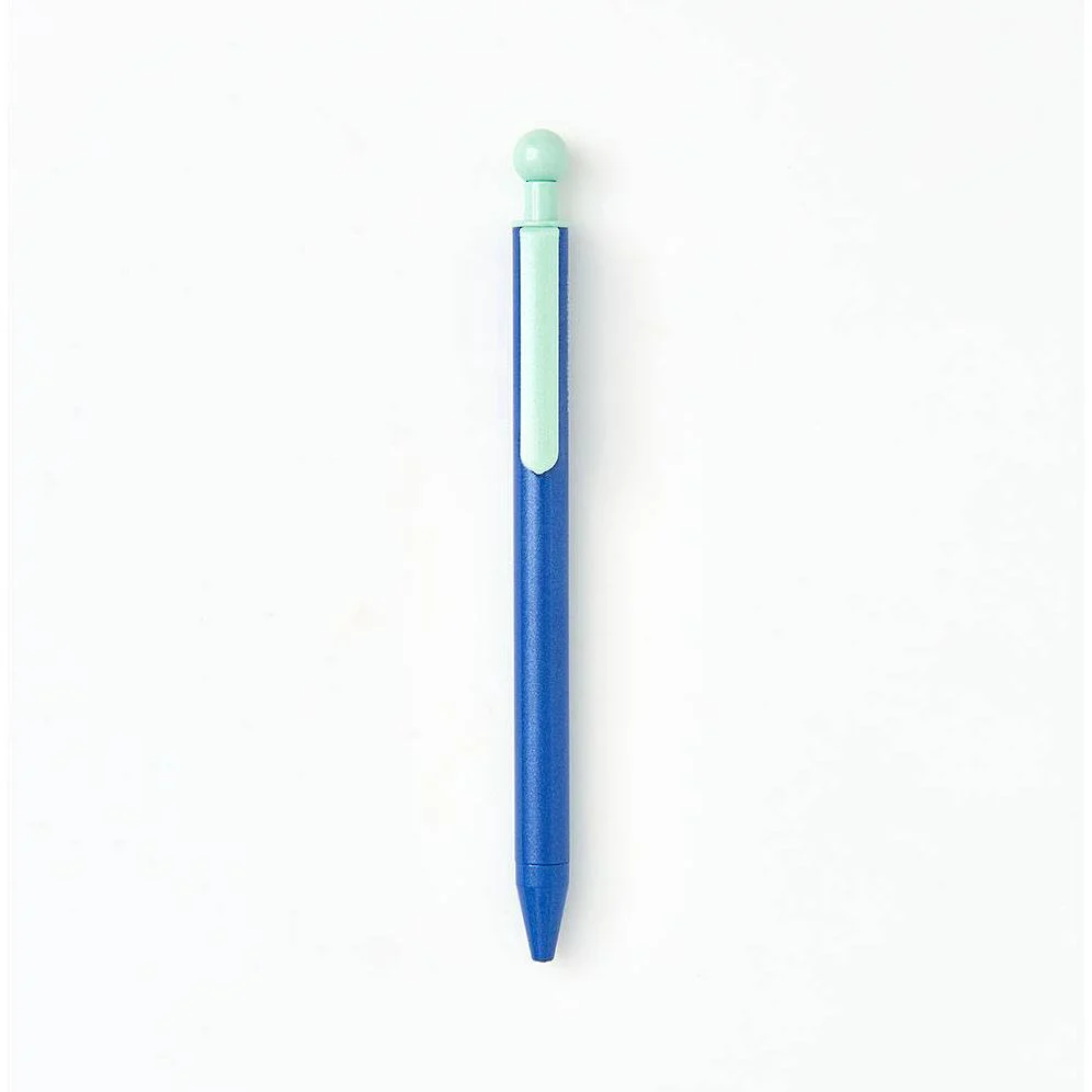 PS Collection Blue/Mint Ball Ballpoint Single Pen