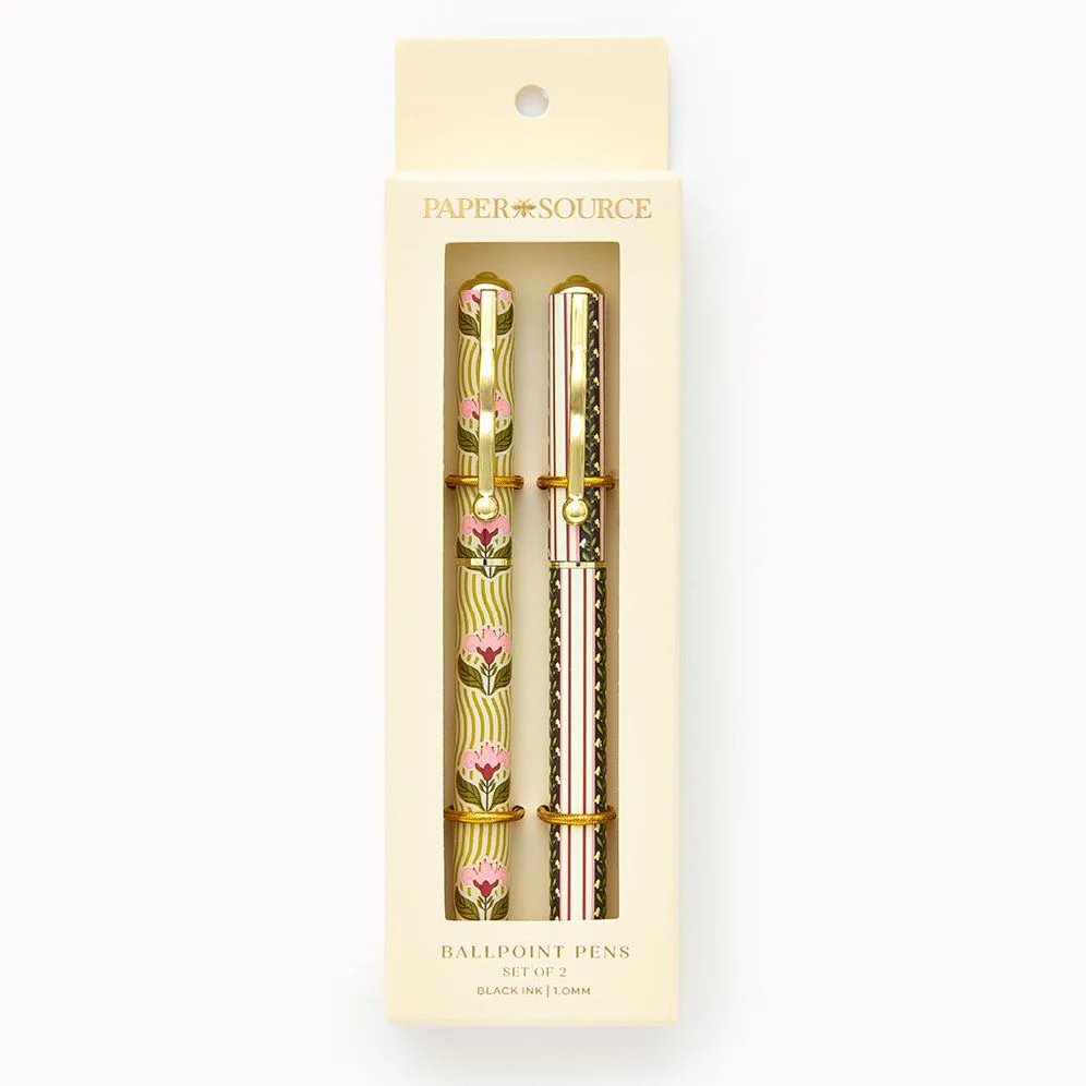 PS Collection Floral S/2 Rollerball Pens - Image 2