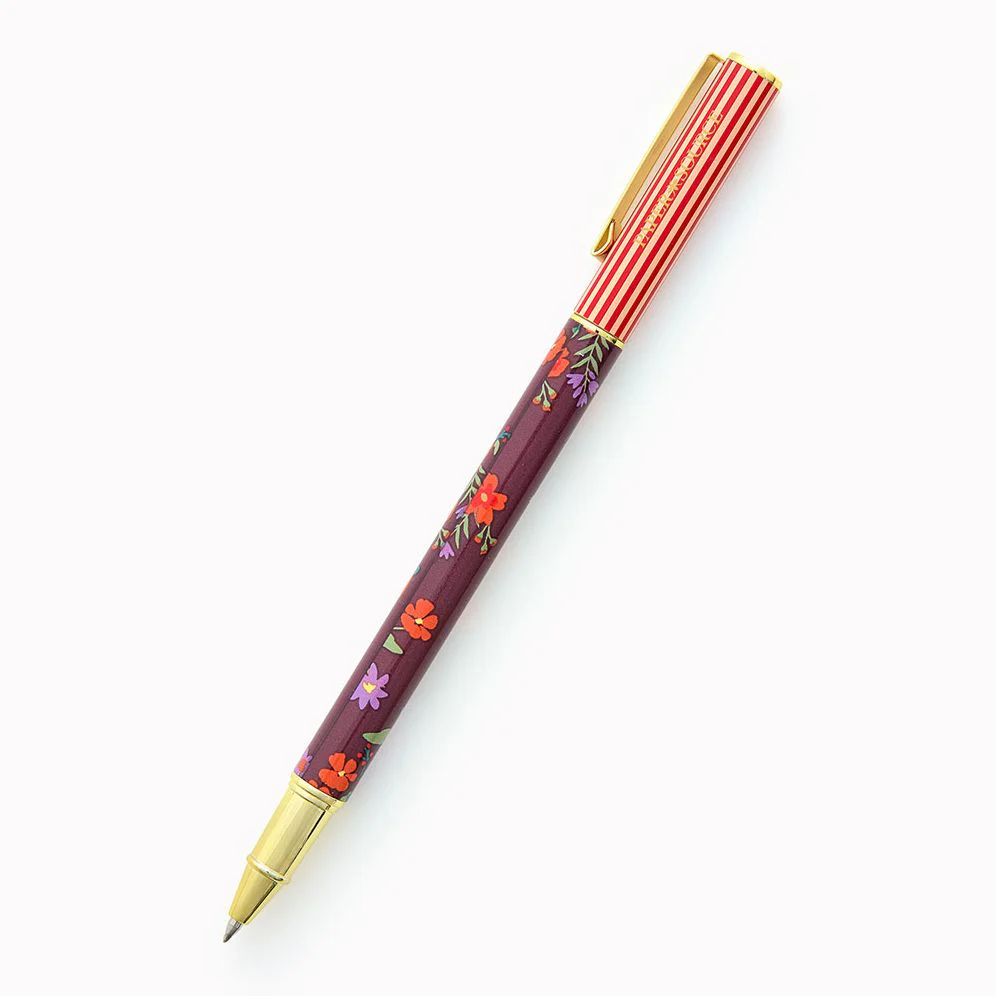 PS Collection Floral Striped Gel Pen - Image 2
