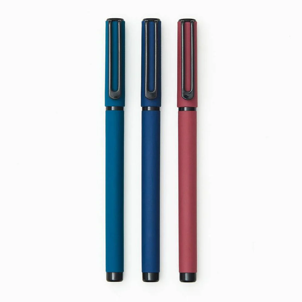 PS Collection Moody Soft Touch Felt Tip Pen S/3