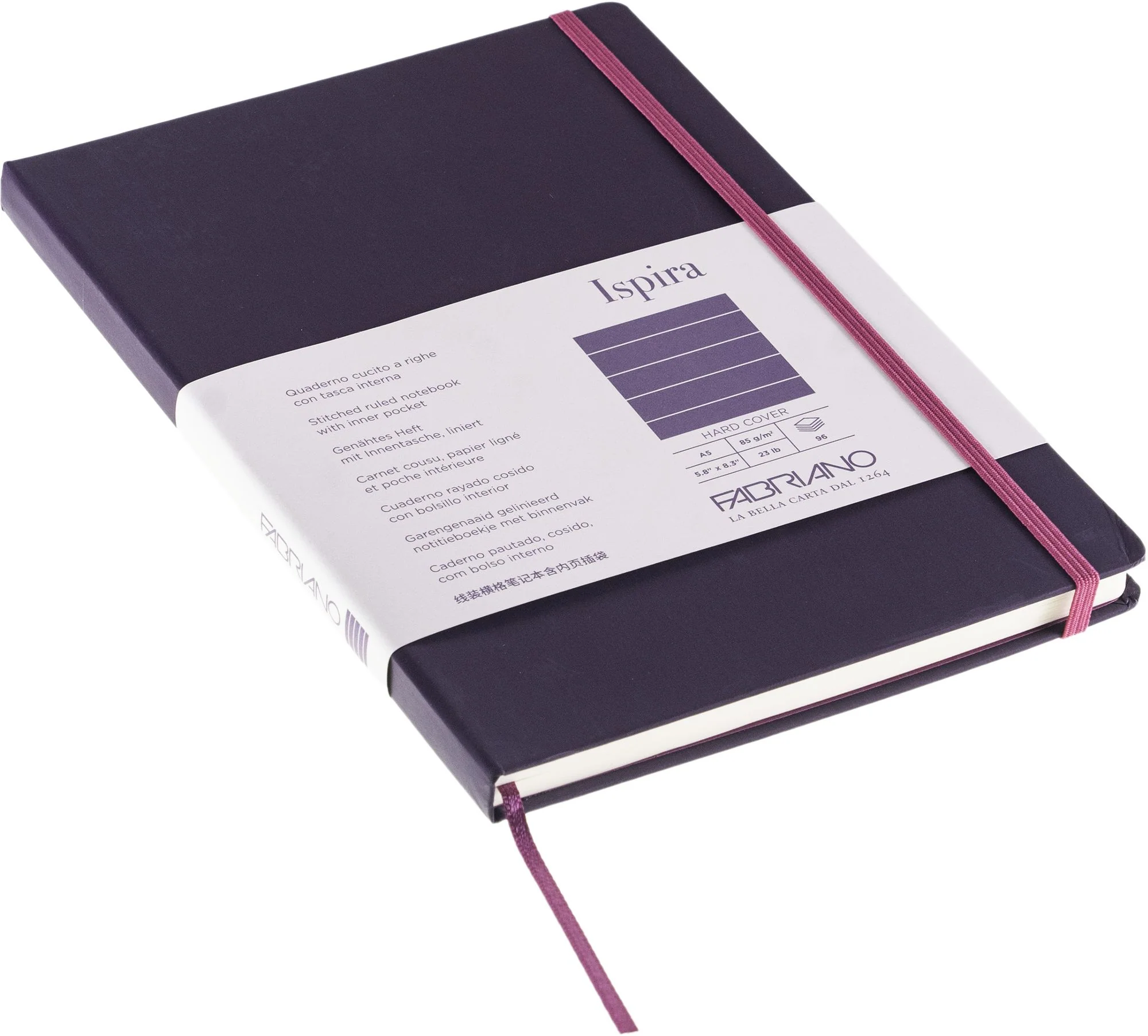 Purple Hardcover Lined Ispira Journal - Image 5