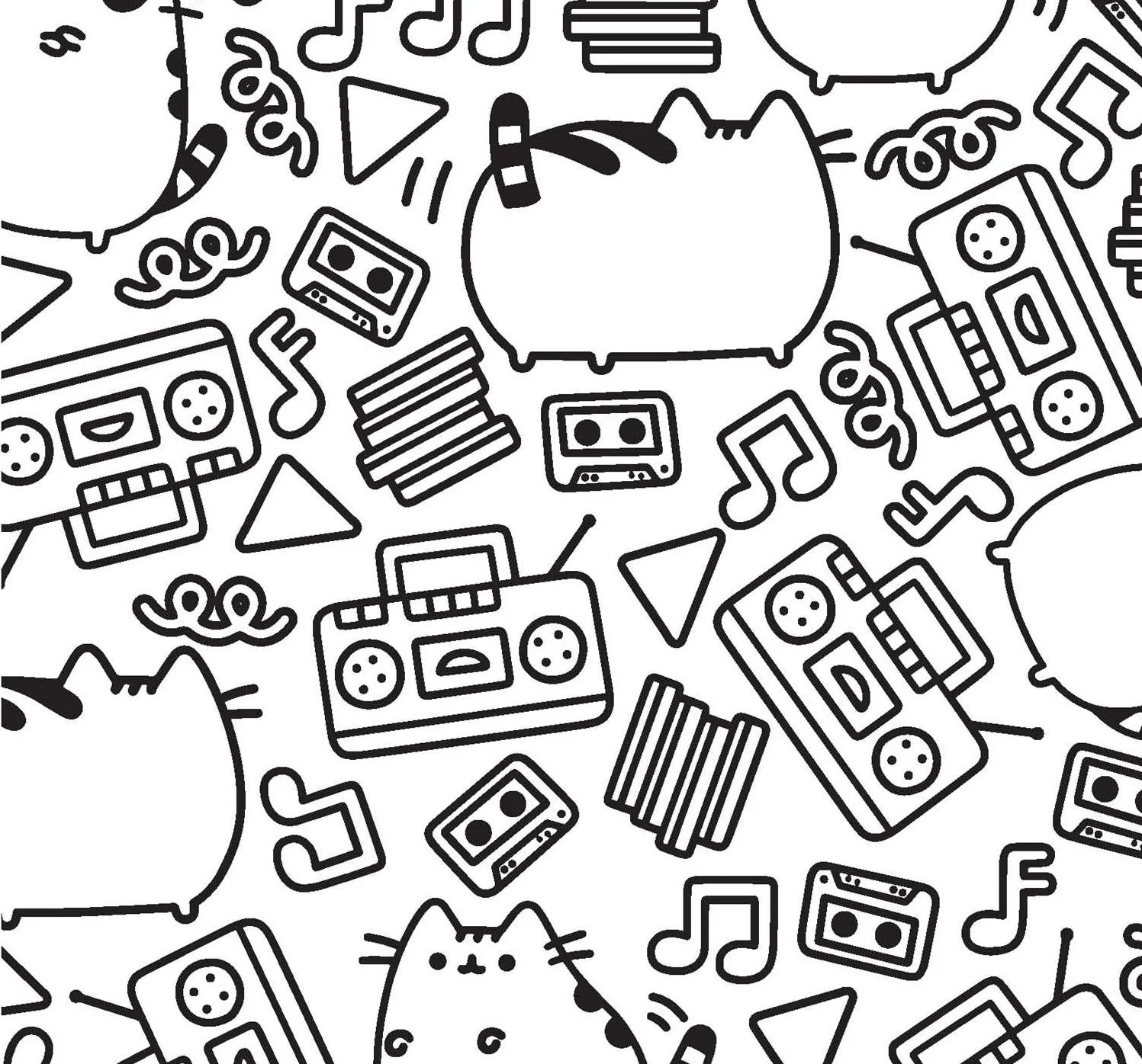 Pusheen Coloring Book - Image 2