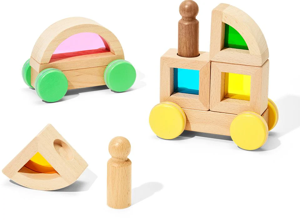 Rainbow Block Cars - Image 3