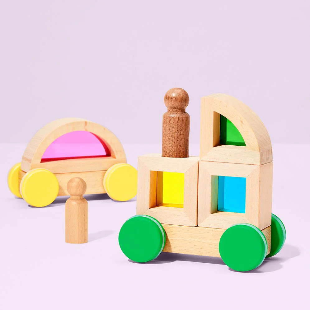 Rainbow Block Cars - Image 4
