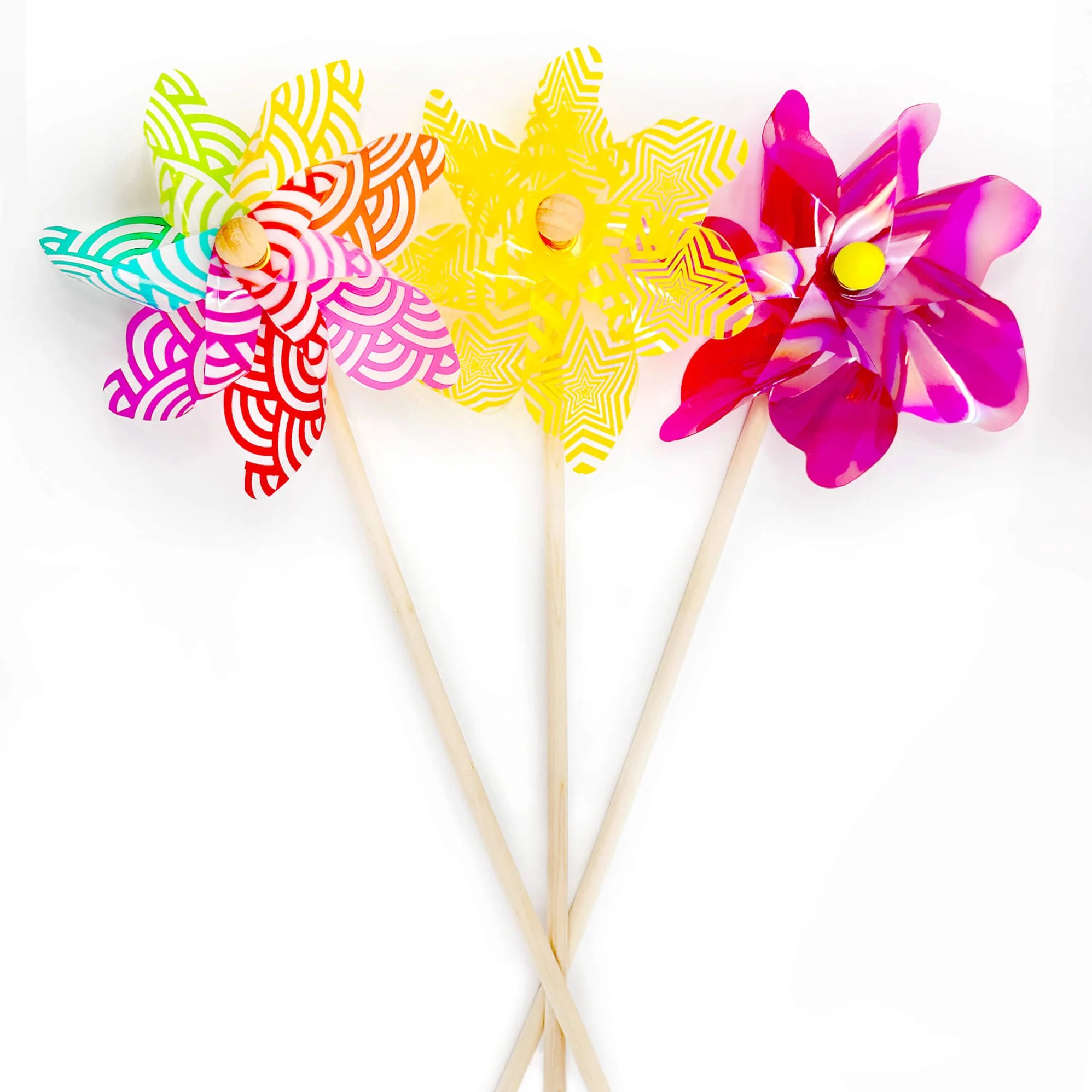 Rainbow, Pink, Yellow Windmill assortment - Image 4