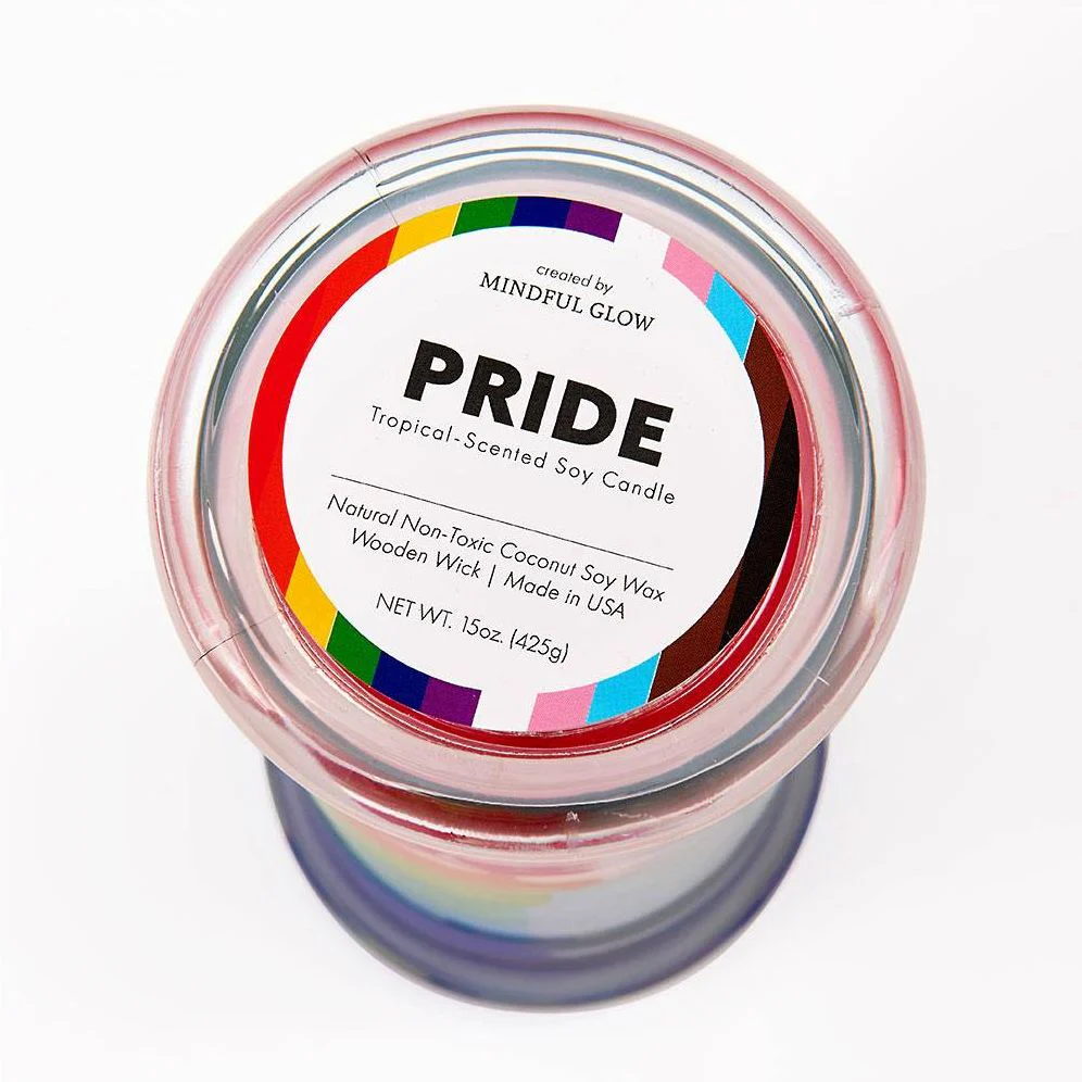 Rainbow Pride Candle - Image 5