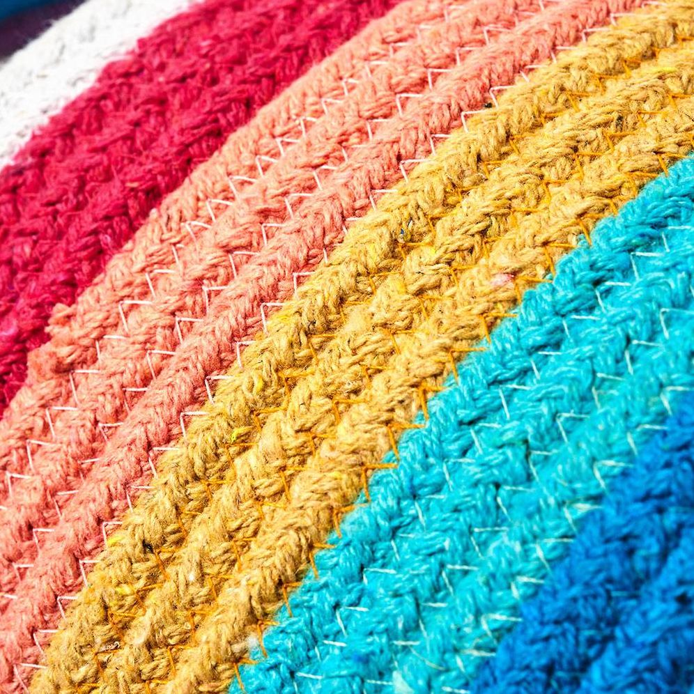 Rainbow Rope Easter Basket - Image 3