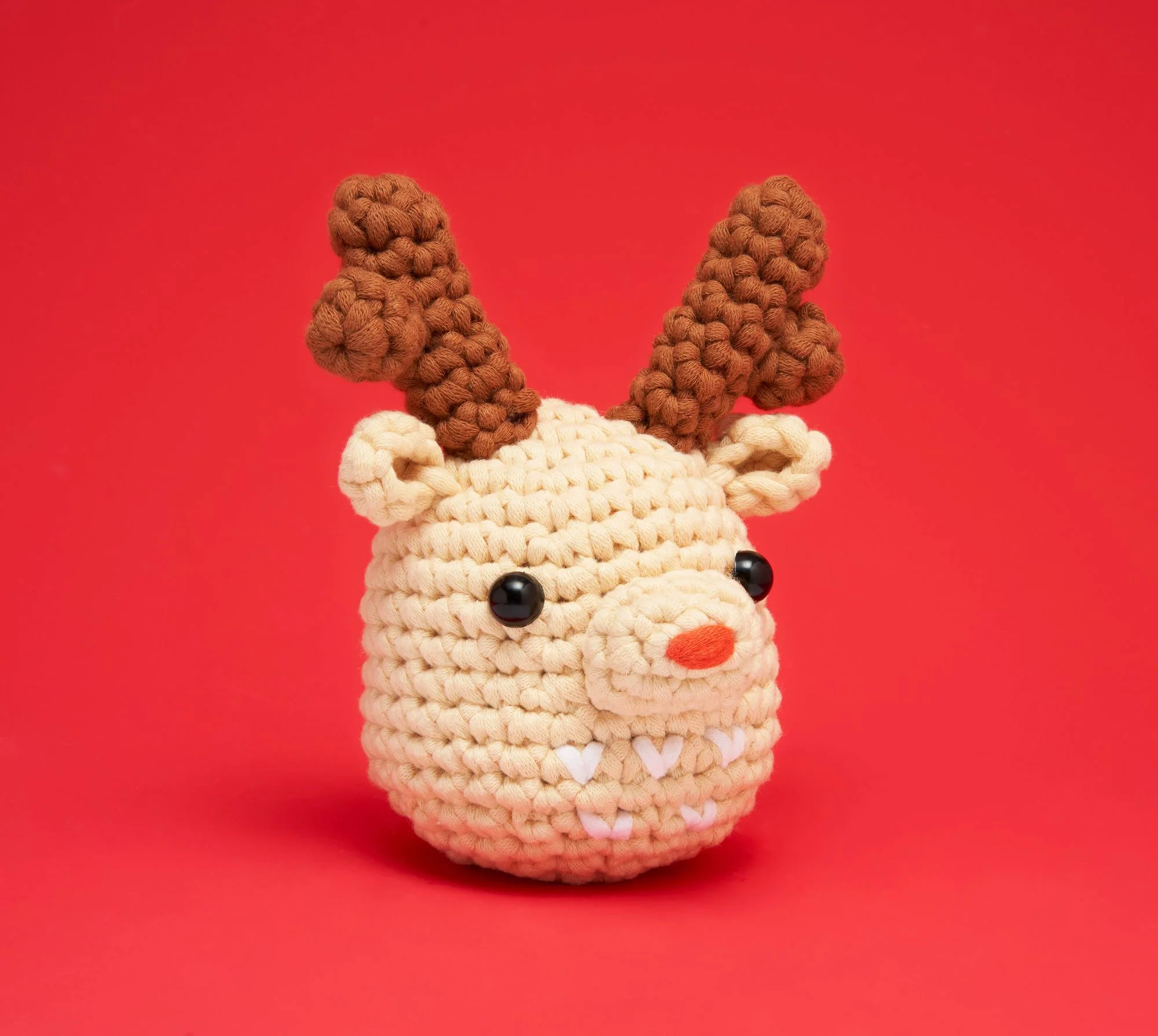 Ralph the Reindeer, The Woobles Beginner Crochet Kit - Image 3