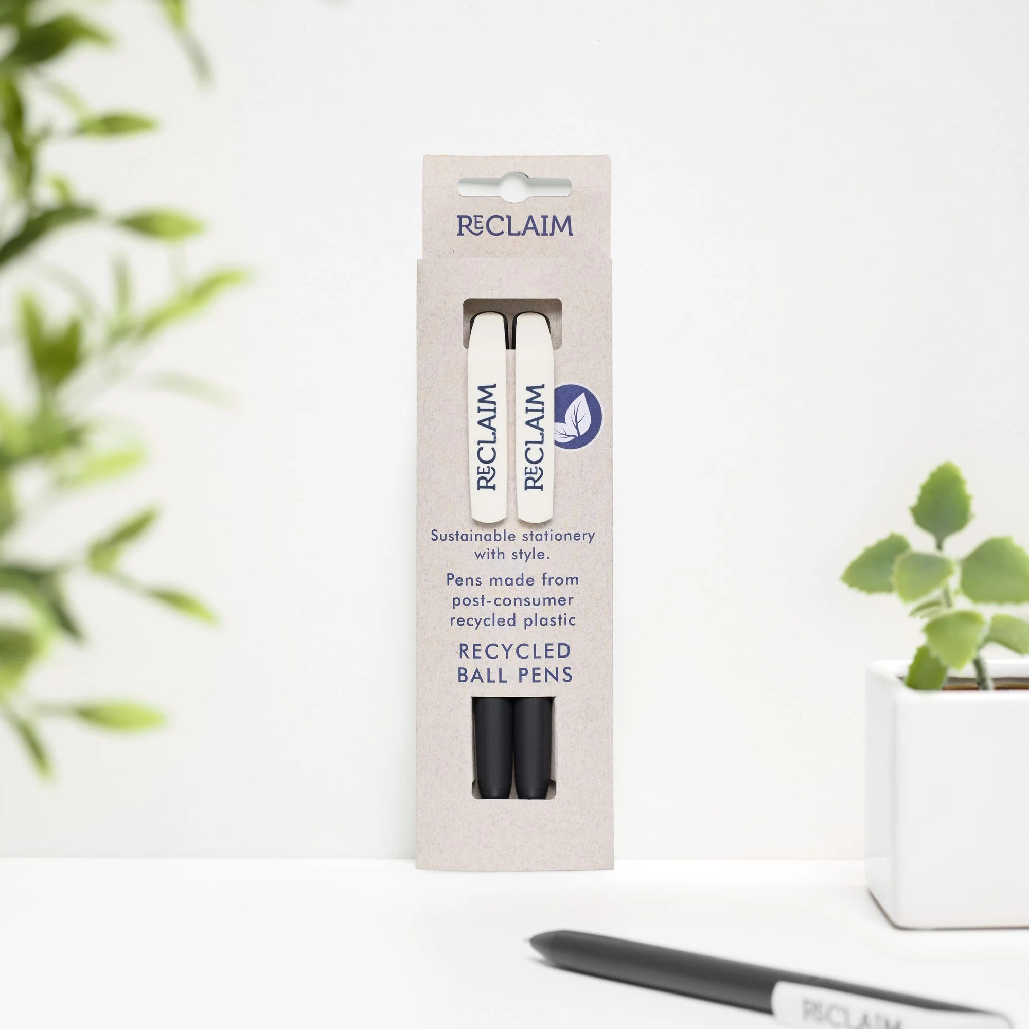 Reclaim Pearl Recycled Pens - Image 2