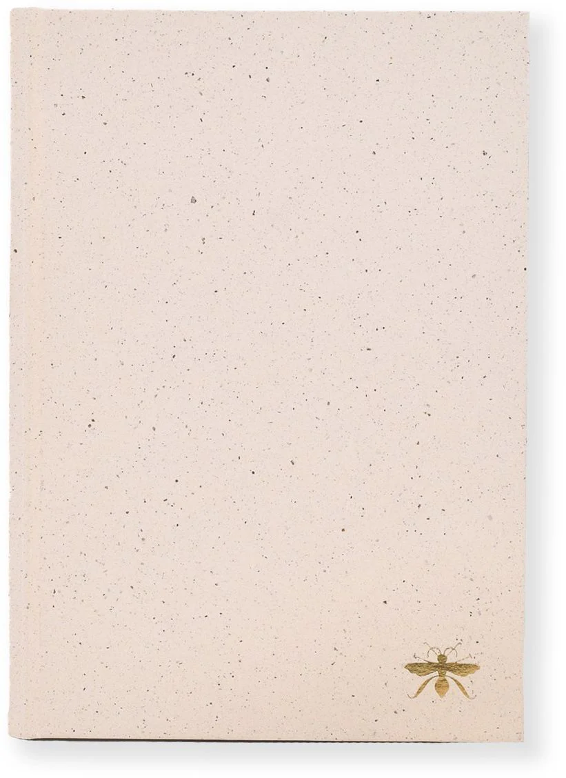 Recycled Cocoa Lined Paper Wasp Journal - Limited Edition