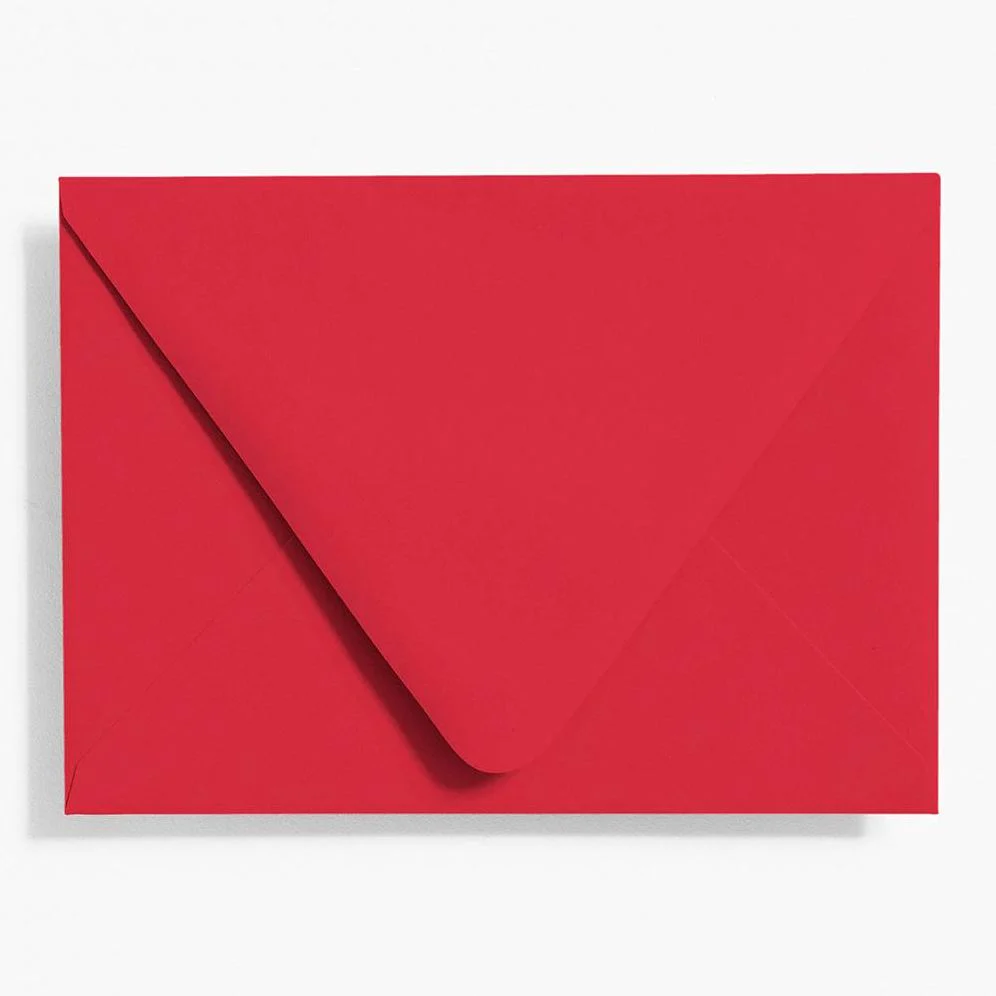 Red A6 Envelopes